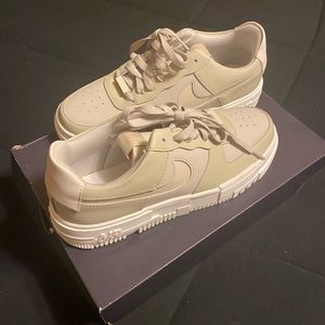 Air Force ones , worn once !